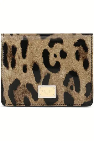 Dolce & Gabbana Læderpung med leopardtryk