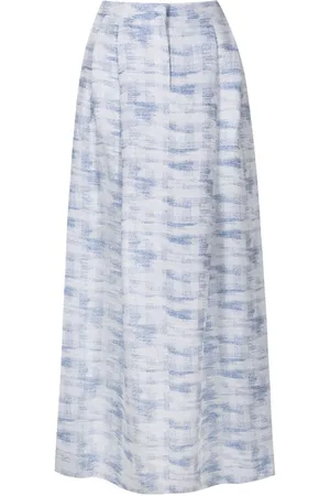 Emporio Armani Højtaljet nederdel med plisseret detalje