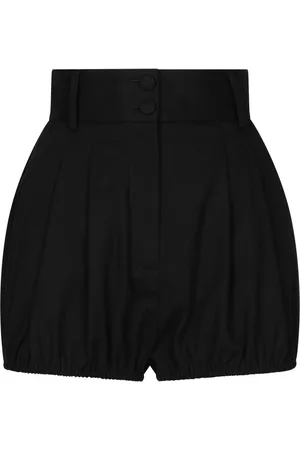 Dolce & Gabbana Plisserede shorts i gabardine