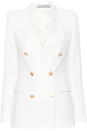 TAGLIATORE Dobbeltradet blazer i twill