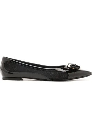 Salvatore Ferragamo Vara ballerinaer med mesh-paneler