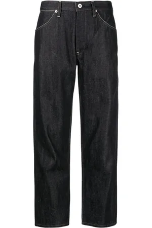 Jil Sander Jeans med kontrastsyninger