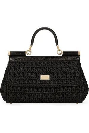 Dolce & Gabbana Lille vævet Sicily taske