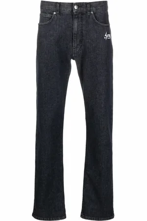Stella McCartney Jeans med lige ben og logotryk