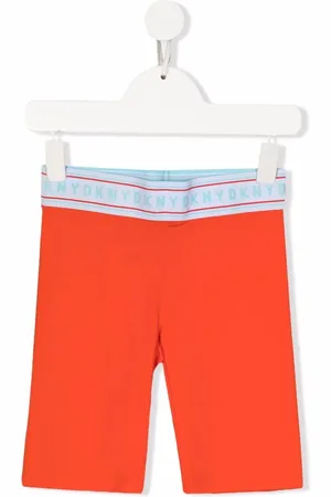 DKNY TEEN cykelshorts med logo i taljen