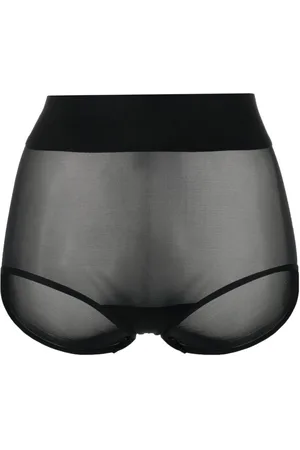 Wolford Halvgennemsigtige elastiske trusser