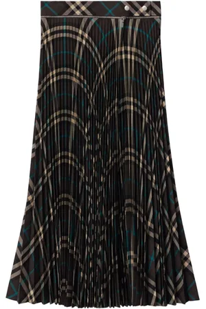 Burberry Ternet uldnederdel