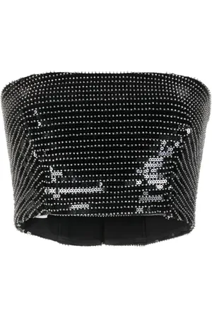 GEMY MAALOUF Cropped top med pailletter