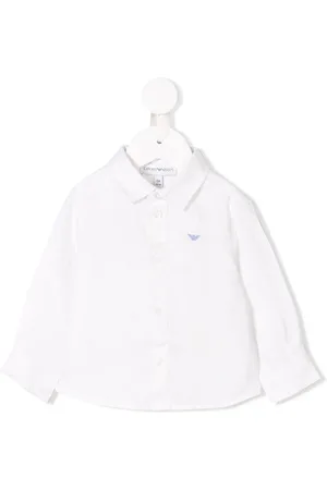 Emporio Armani Skjorte med broderet logo