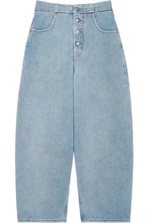 Maison Margiela Cropped jeans med mellemhøj talje