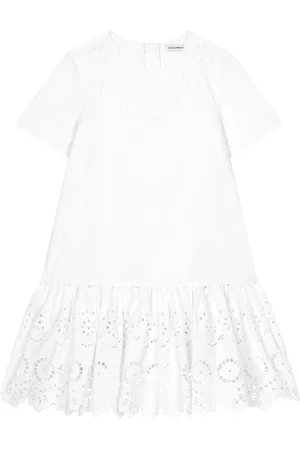 Dolce & Gabbana Kjole i poplin-effekt
