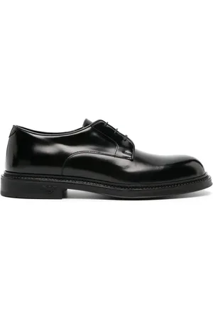 Emporio Armani 35mm derby-sko med snøre og paneler