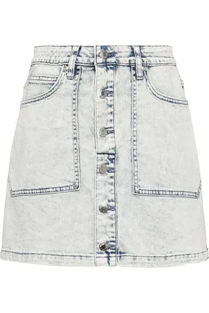 Izzue Kort forvasket denimnederdel