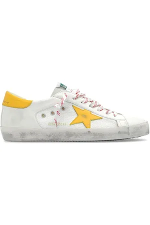 Golden Goose Super Star-sneakers med mesh
