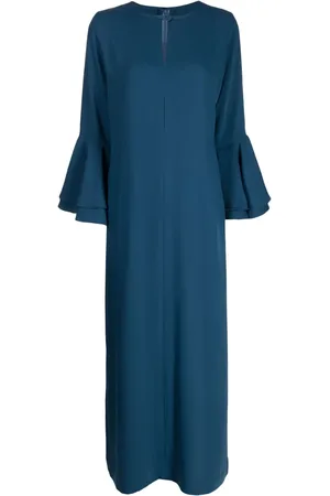 Bambah Kort kjole med flute-ærmer