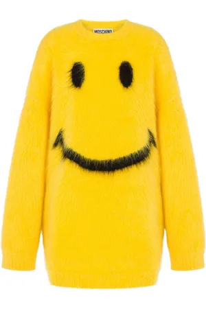 Moschino Intarsiastrikket kjole