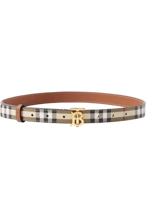 Burberry Vintage-ternet bælte med logo