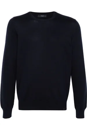 FAY Ribstrikket sweater