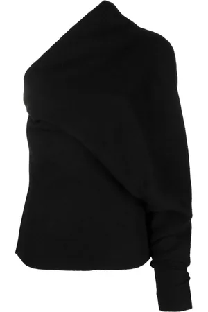 Rick Owens Langærmet top i jomfru-uld