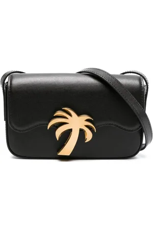 Palm Angels Palm Beach crossbody-taske i læder