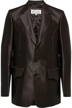 Maison Margiela Enkeltradet blazer med striber