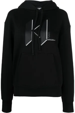 Karl Lagerfeld Pullover-hættetrøje med logotryk