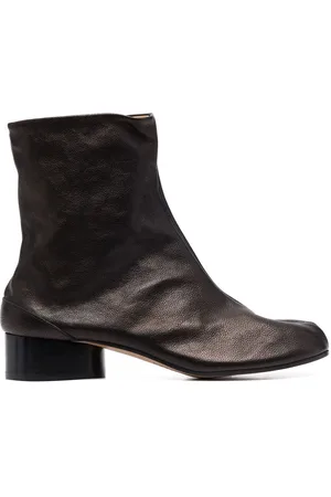 Maison Margiela Tabi 30mm ankelstøvler i læder