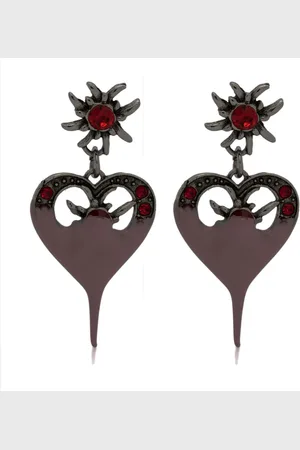 OTTOLINGER Dipped Heart øreringe