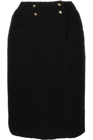 CHANEL Pencil-nederdel i tweed