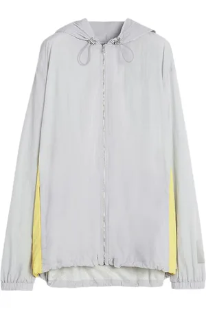 Lanvin X Future tofarvet hættetrøje med lynlås