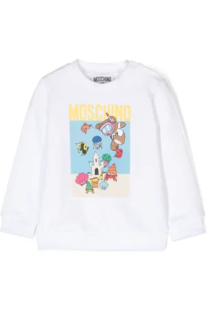 Moschino Sweatshirt med bamse-tryk