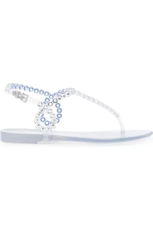 Aquazzura Almost Bare sandaler med huludsmykning