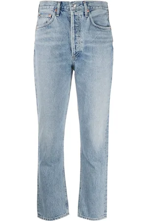 AGOLDE Cropped skinny-jeans