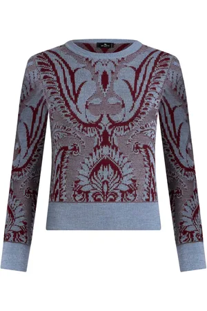 Etro Blomstret jakke i jacquardstrik