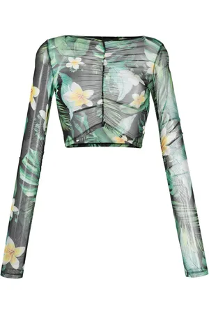Philipp Plein Camisole-top med blomstertryk