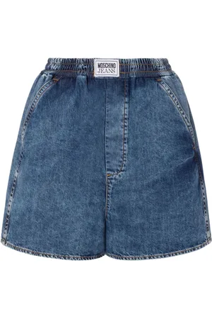 Moschino Denimshorts med elastik i taljen