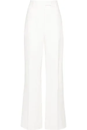 Salvatore Ferragamo Chambray-bukser med lige ben