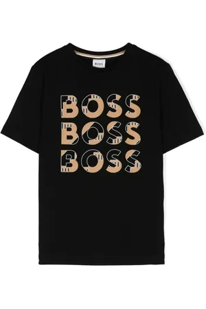 HUGO BOSS T-shirt med logotryk