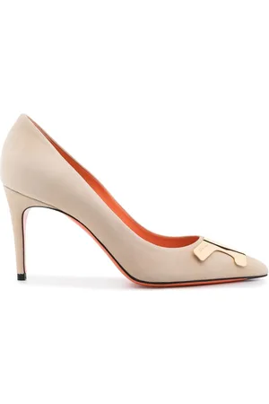 santoni 85mm pumps i ruskind