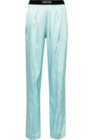 Tom Ford Pyjamasbukser med plisseret satin