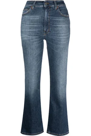 haikure Cropped jeans med mellemhøj talje