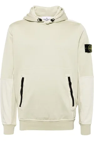Stone Island Hættetrøje med kompasmærke
