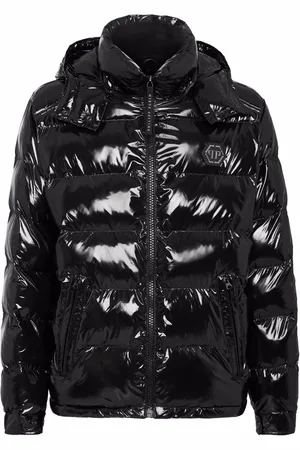 Philipp Plein Skinnende dynejakke