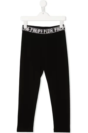 Philipp Plein Leggings med logobånd i taljen