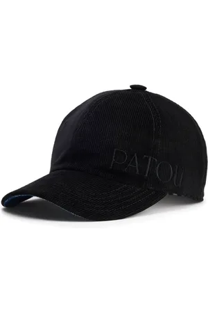 Patou Kasket i fløjl med broderet logo