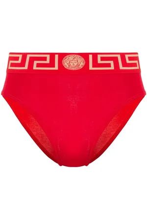 VERSACE Højtaljede Greca Border trusser