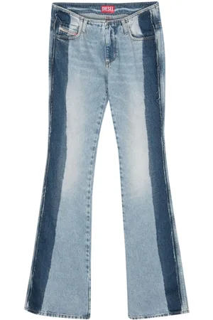 Diesel D-Dale bootcut-jeans med lav talje