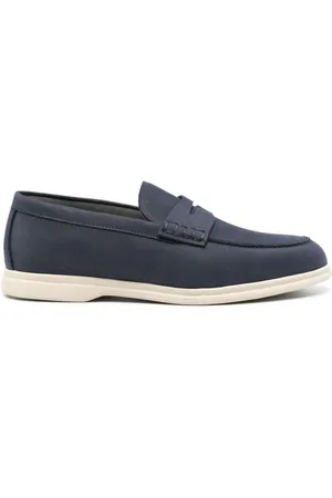 corneliani Loafers i læder med penny-slot