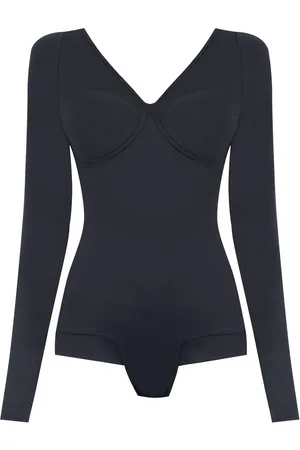AMIR SLAMA Langærmet bodysuit