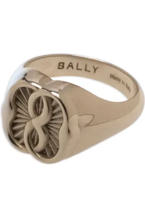 Bally Signetring med emblem-motiv